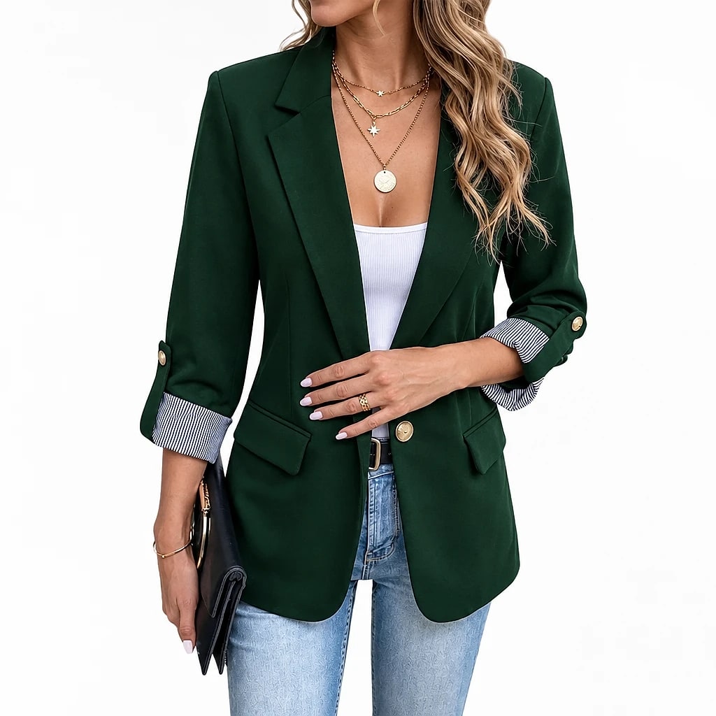 Solvara – Blazer Ligero Mujer