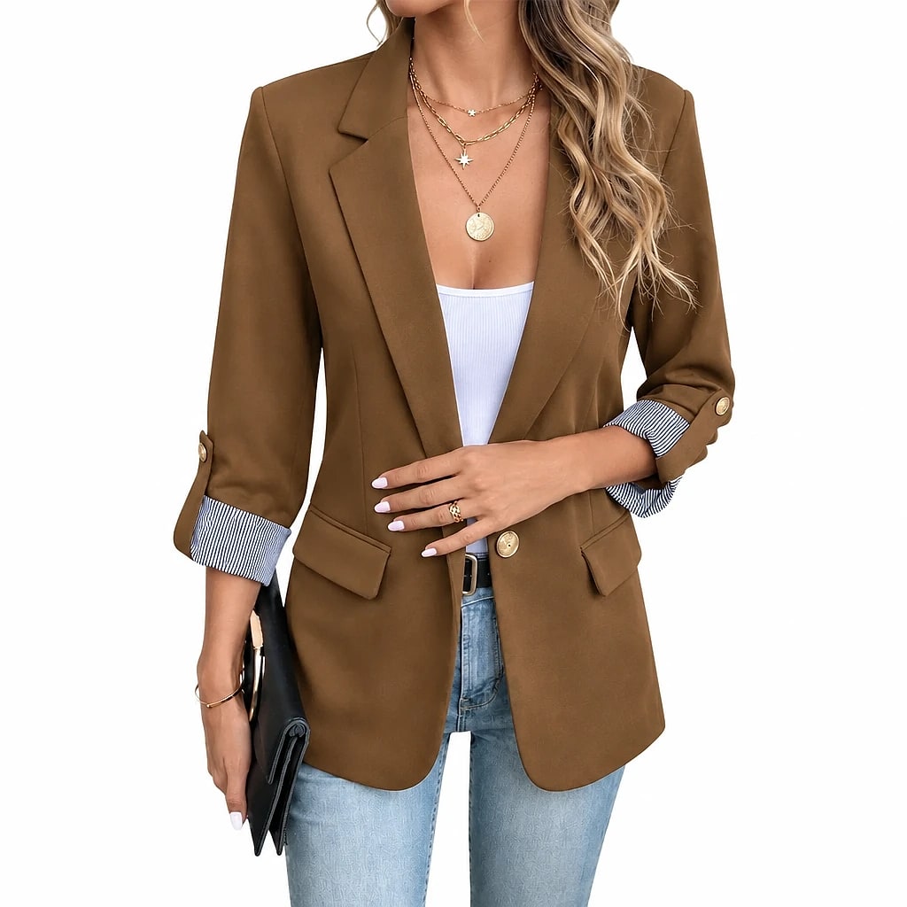 Solvara – Blazer Ligero Mujer