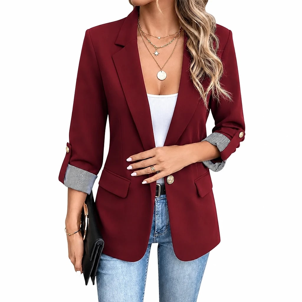Solvara – Blazer Ligero Mujer
