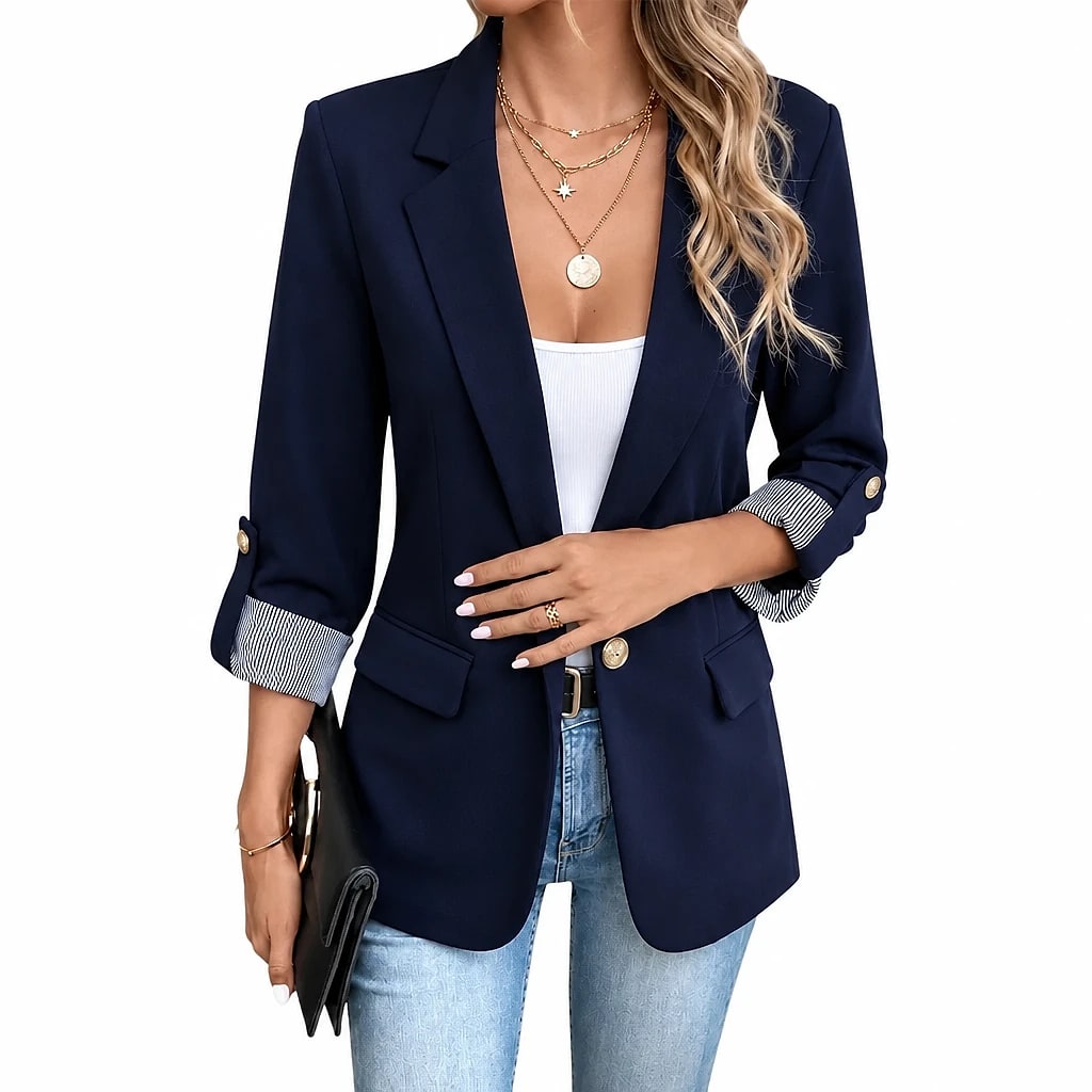 Solvara – Blazer Ligero Mujer