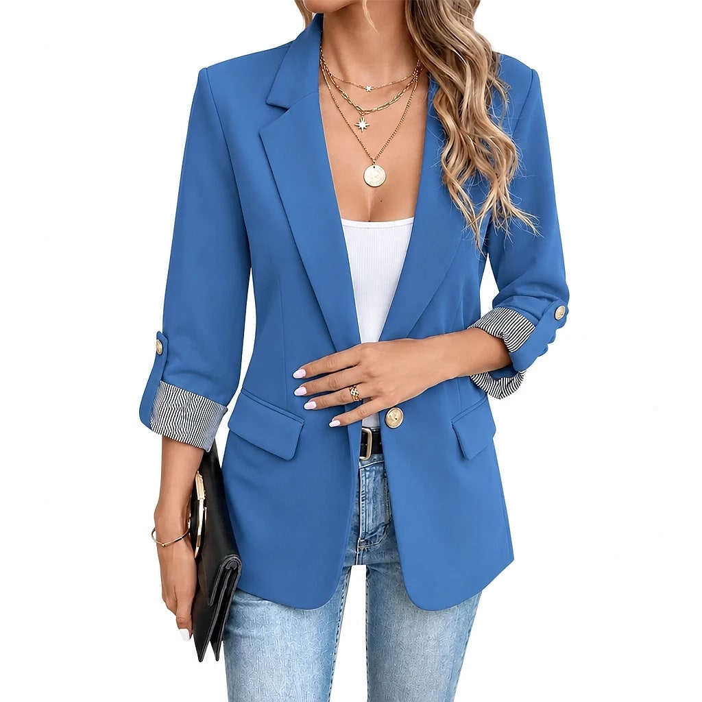 Solvara – Blazer Ligero Mujer