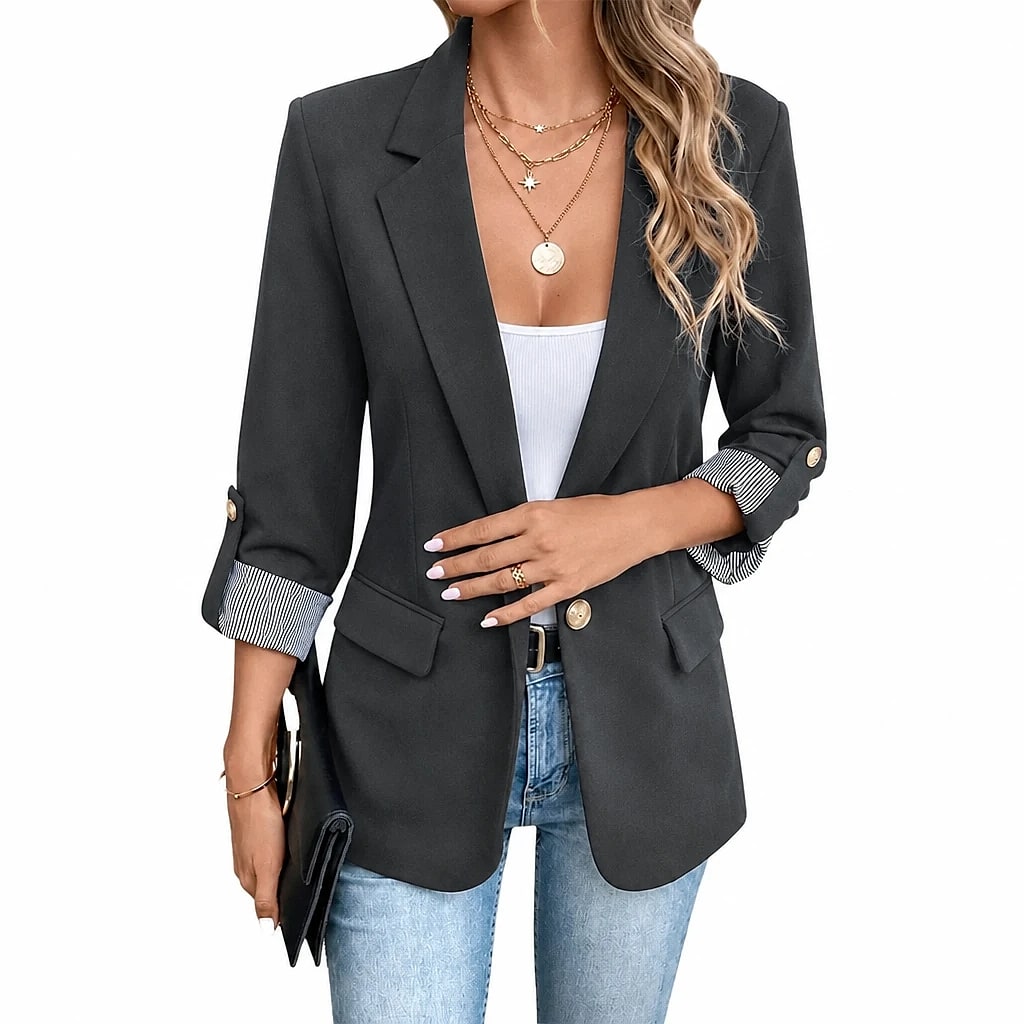 Solvara – Blazer Ligero Mujer