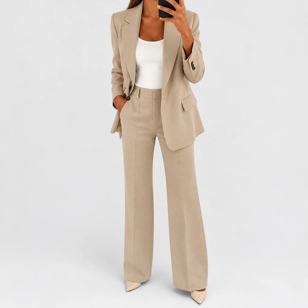 Solvara – Conjunto Sastre Blazer Pantalón