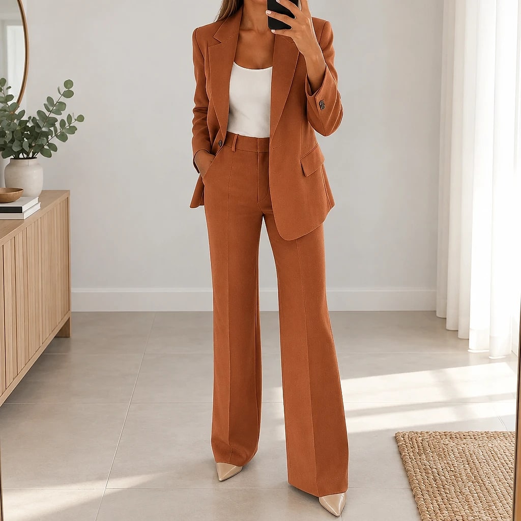 Solvara – Conjunto Sastre Blazer Pantalón