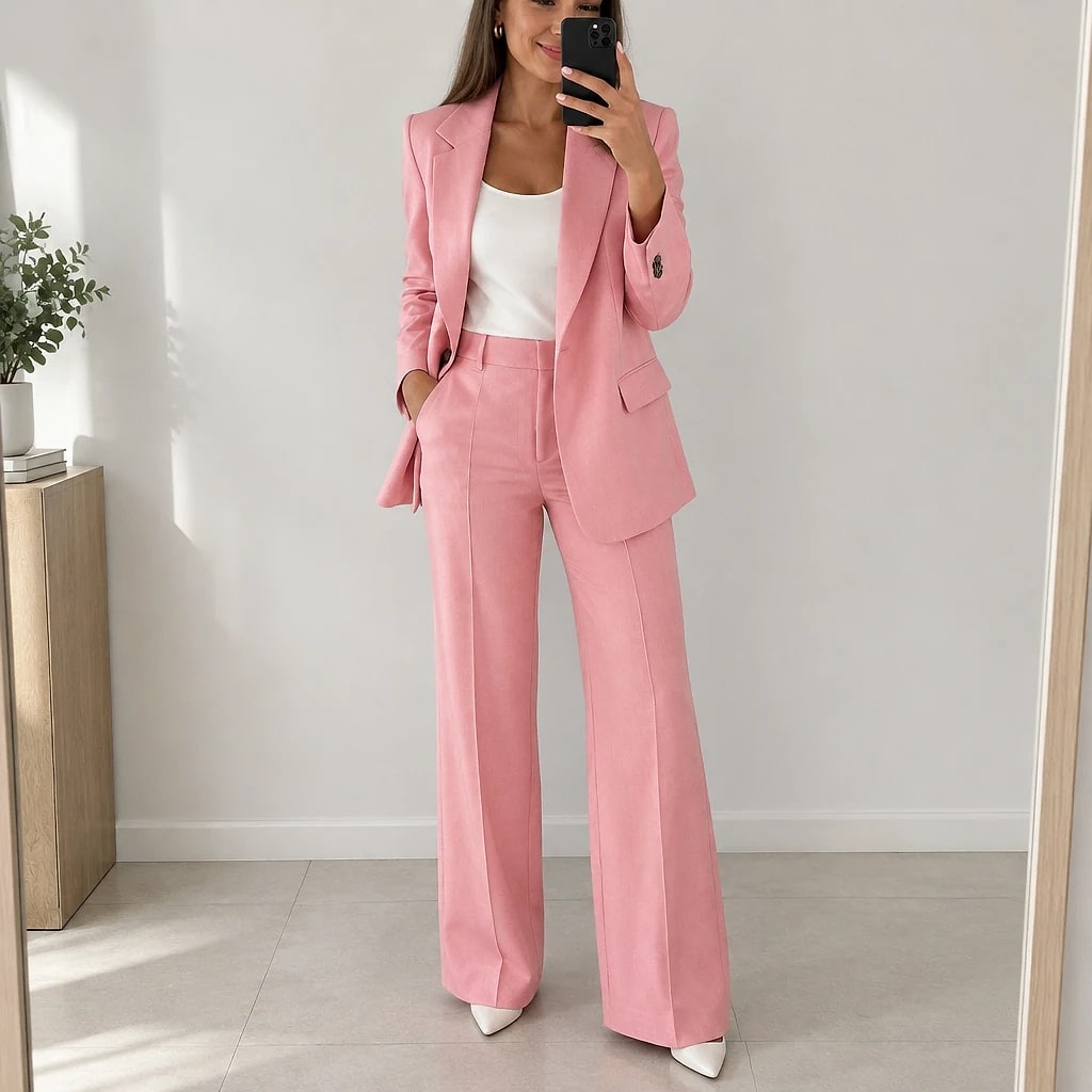 Solvara – Conjunto Sastre Blazer Pantalón