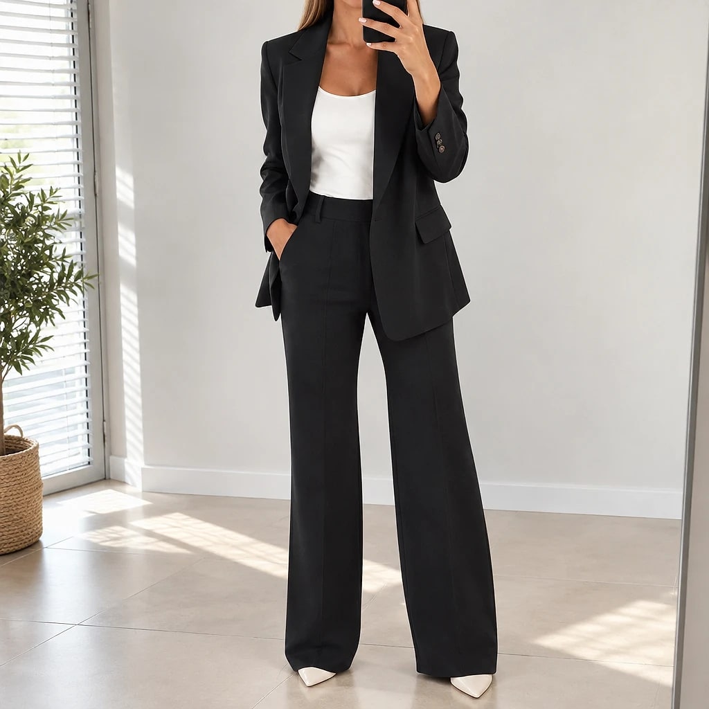 Solvara – Conjunto Sastre Blazer Pantalón