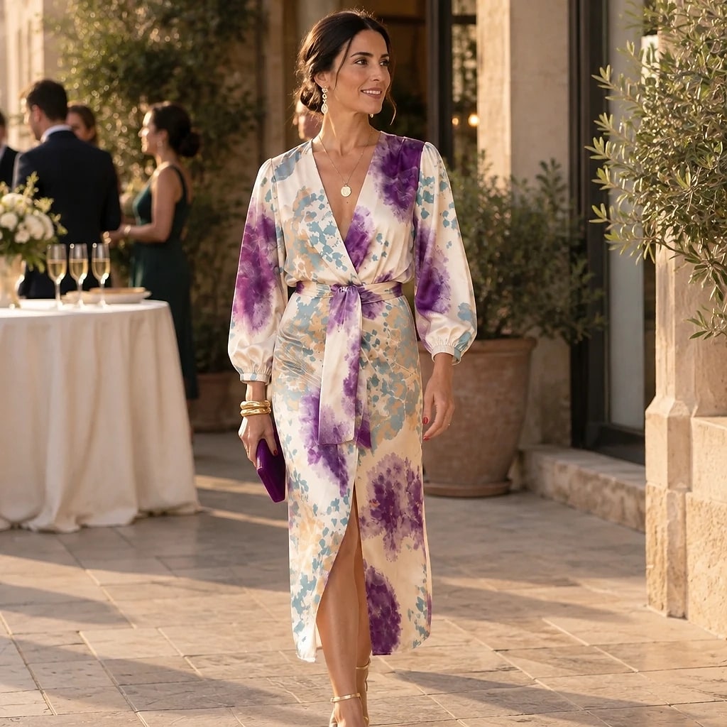 Solvara – Vestido Midi Elegante
