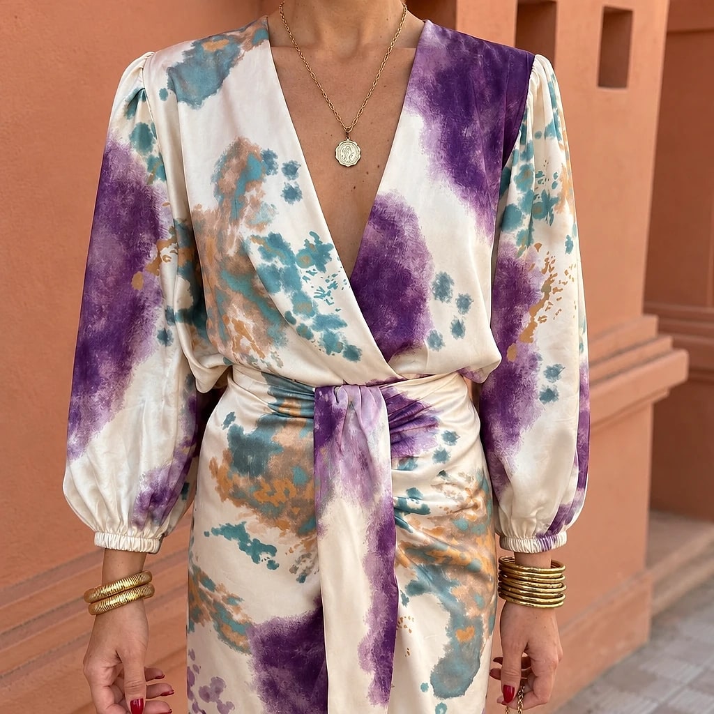 Solvara – Vestido Midi Elegante
