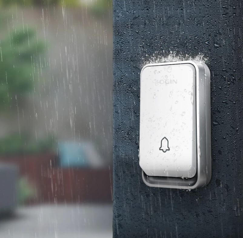 Timbre Inteligente - Sin Cable, Sin Batería, Impermeable