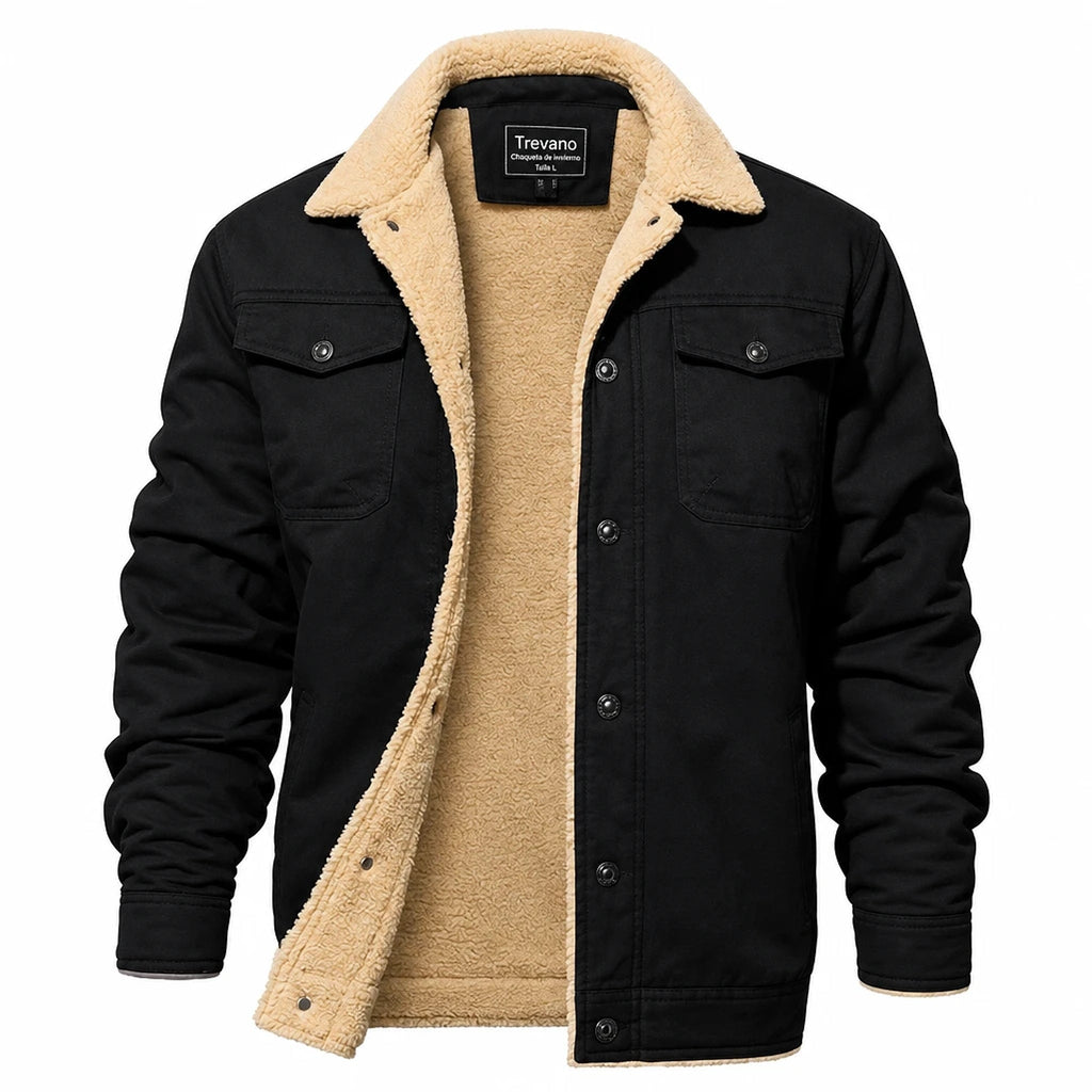 Trevano – Chaqueta Aviador Cuello Vuelto