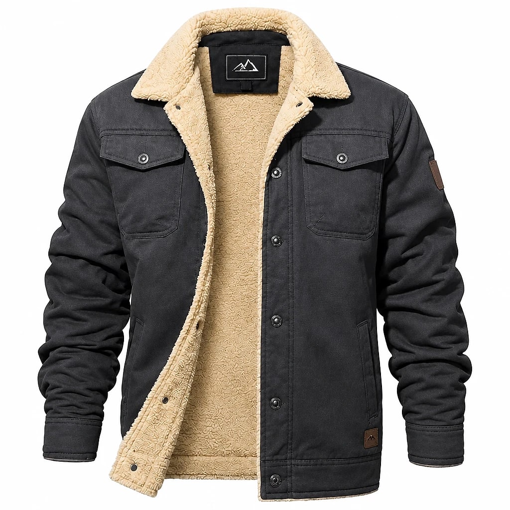 Trevano – Chaqueta Aviador Cuello Vuelto