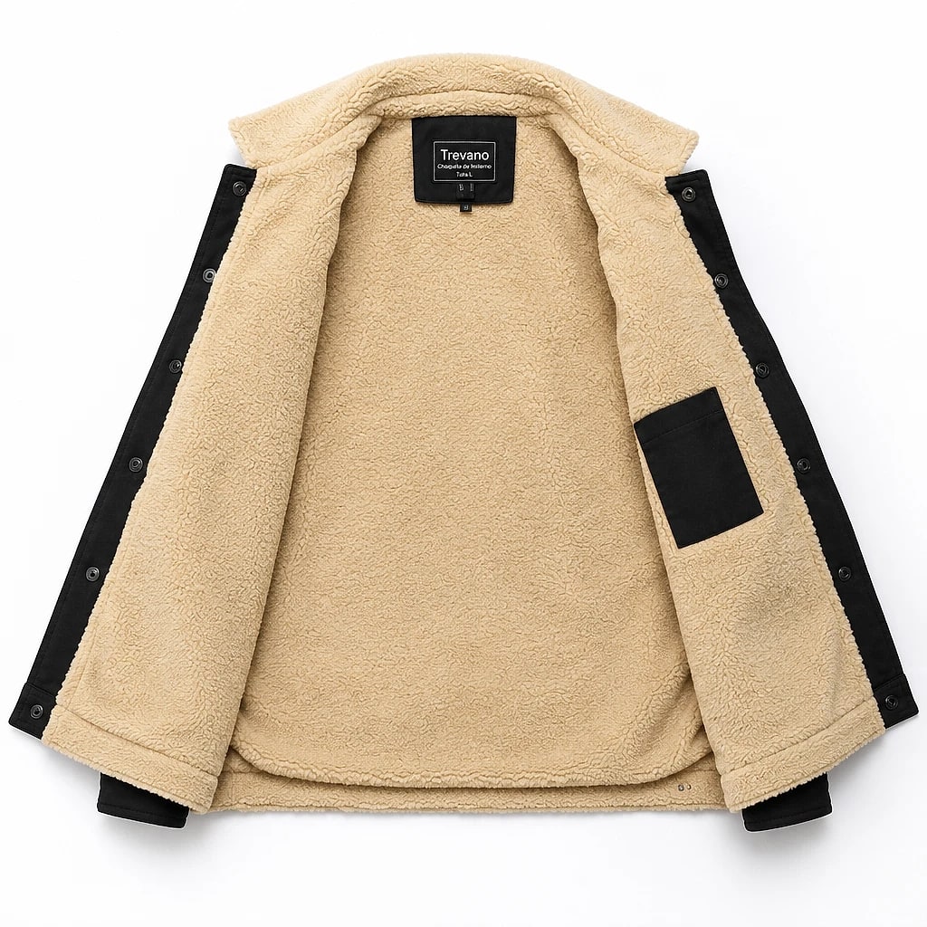 Trevano – Chaqueta Aviador Cuello Vuelto
