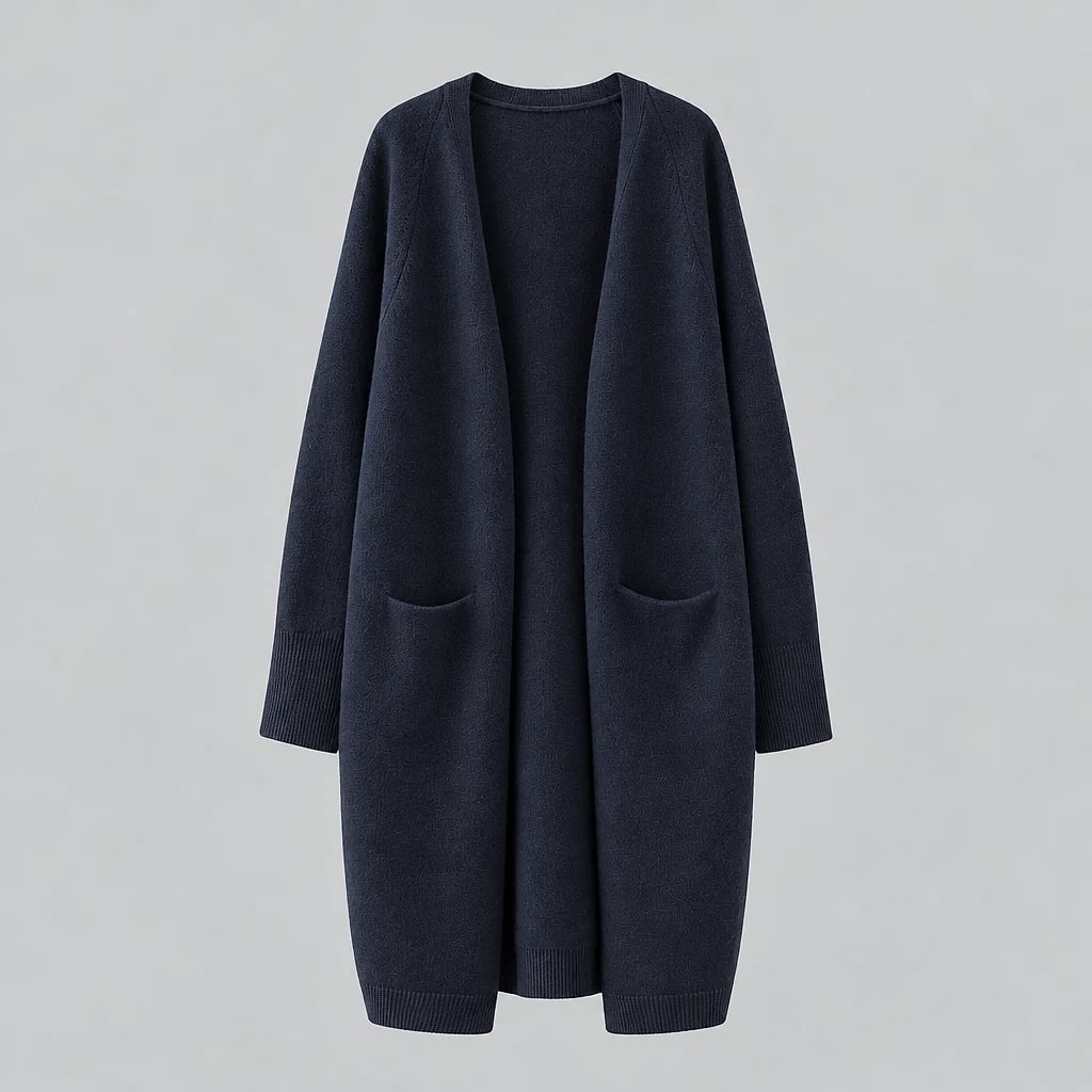 Velana – Cardigan Largo Oversize Cachemira