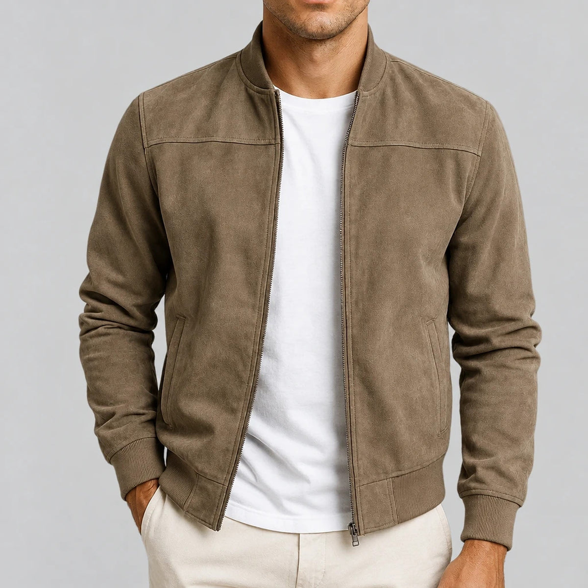 Velcán – Chaqueta Ante Hombre