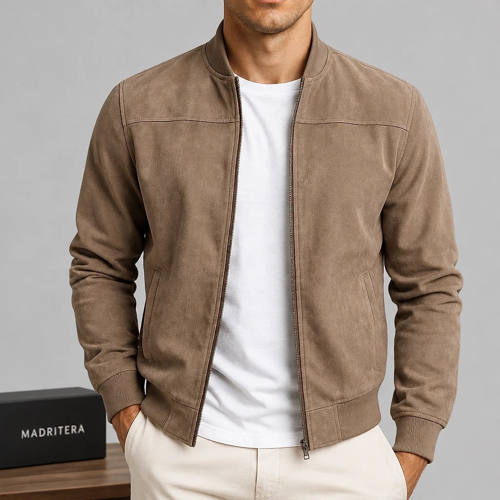 Velcán – Chaqueta Ante Hombre