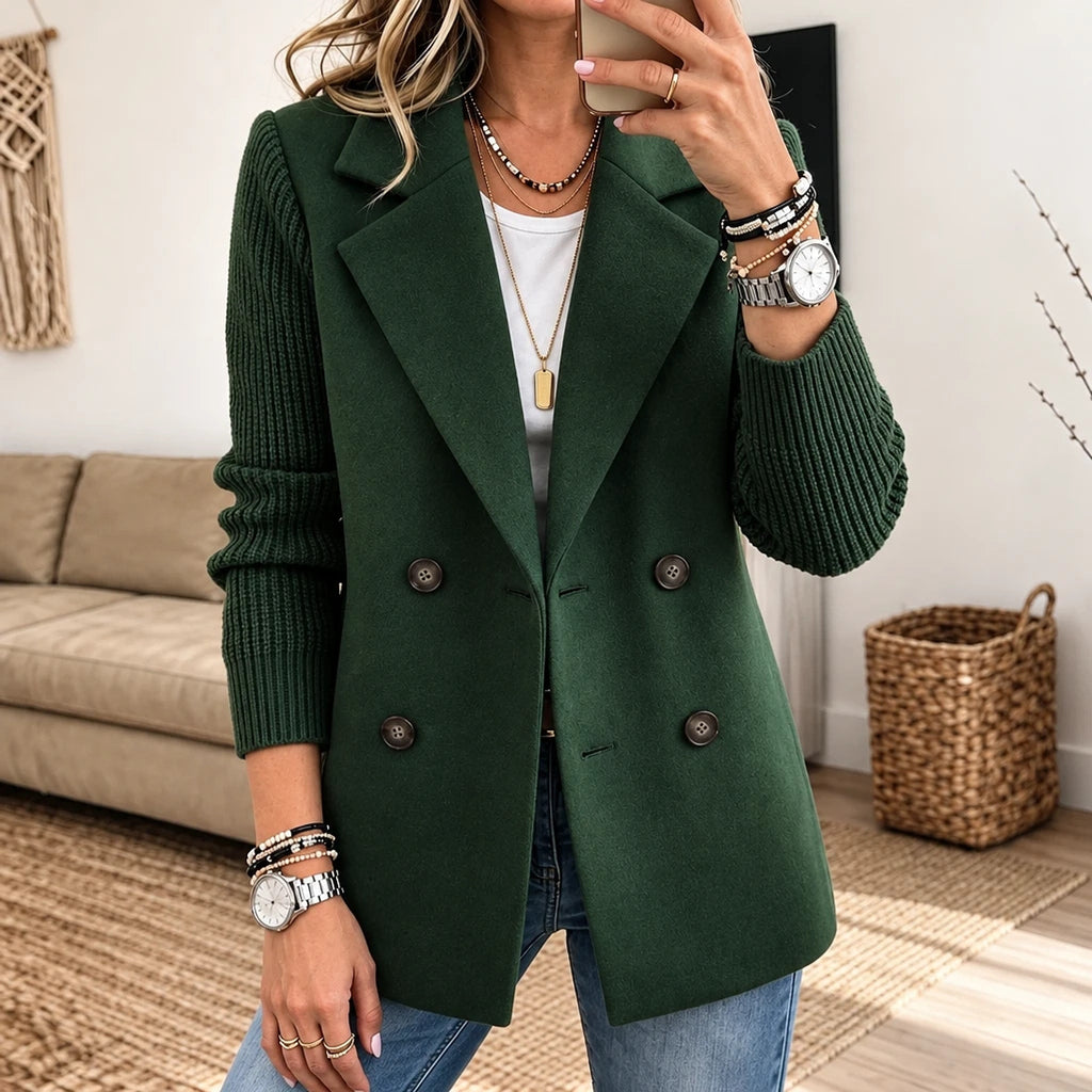 Veloria – Chaqueta Doble Botonadura Mujer