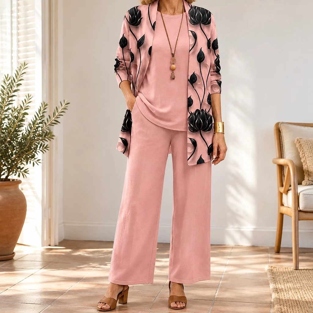Veloria – Conjunto Mujer Tres Piezas