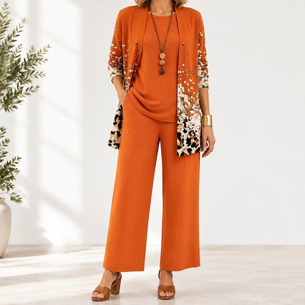 Veloria – Conjunto Mujer Tres Piezas