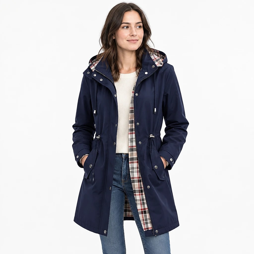 Veloria – Impermeable Largo Mujer