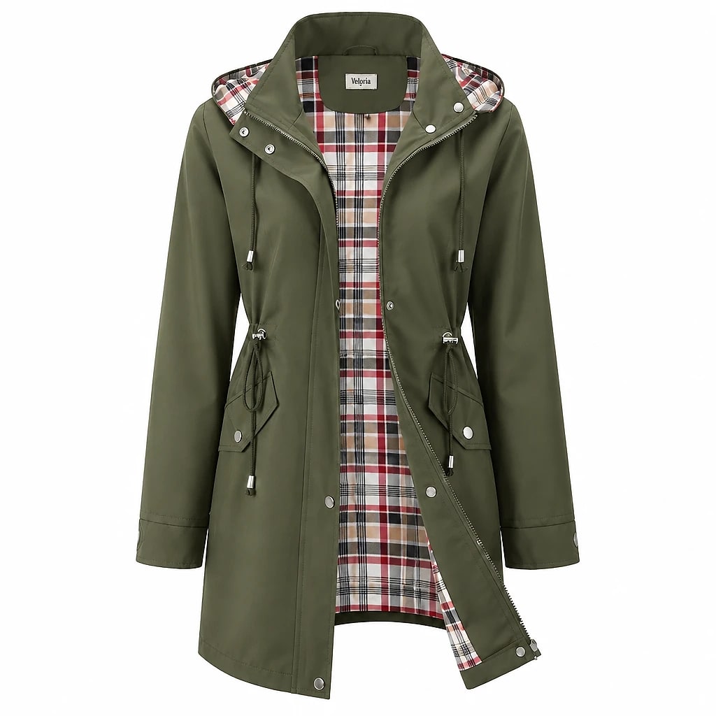 Veloria – Impermeable Largo Mujer