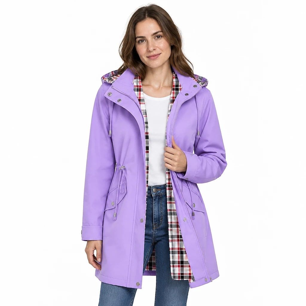 Veloria – Impermeable Largo Mujer