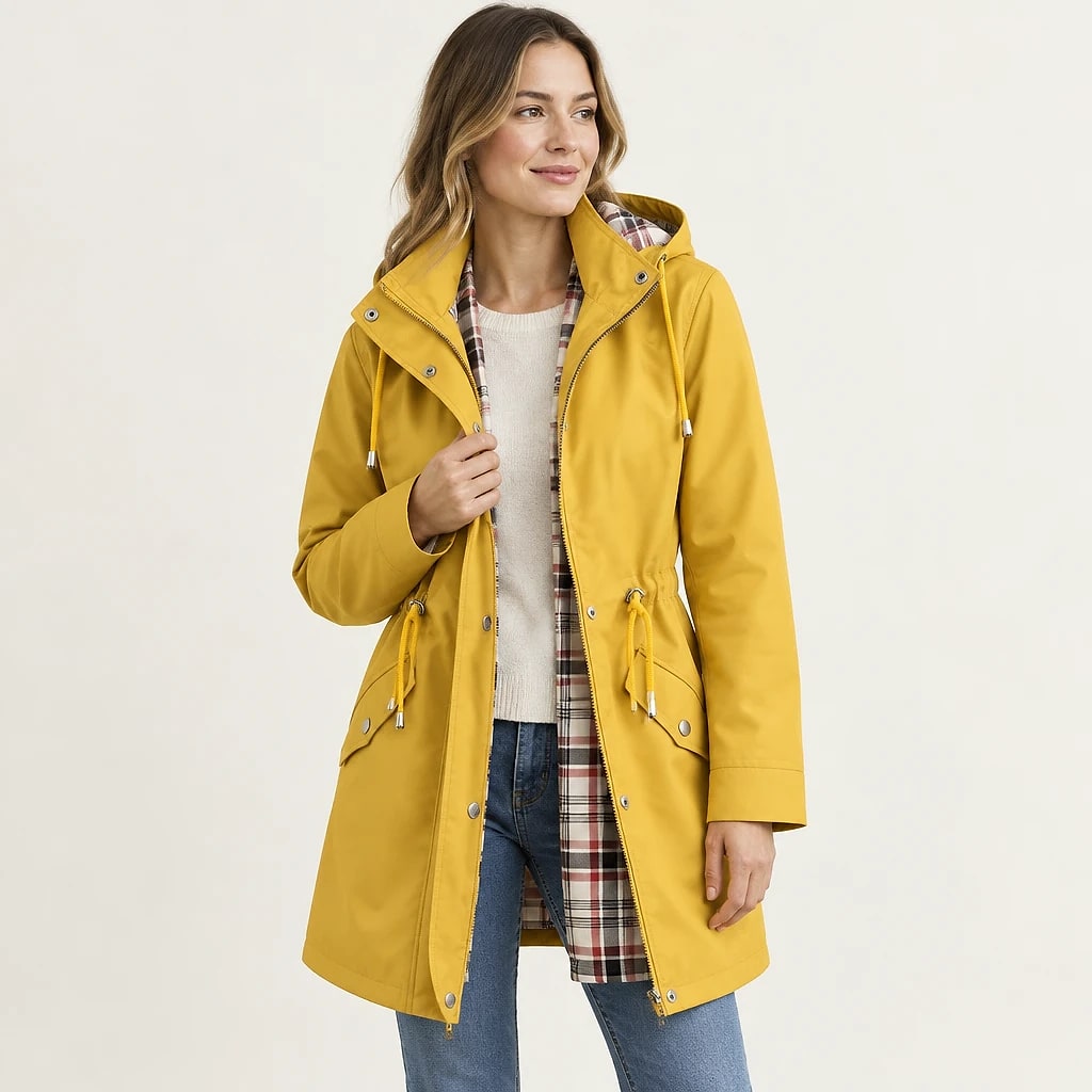 Veloria – Impermeable Largo Mujer
