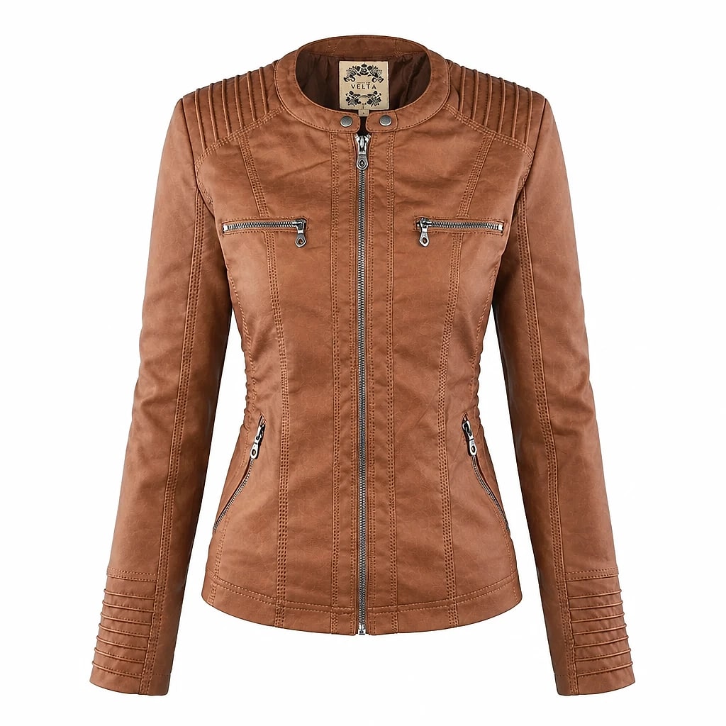 Velta – Chaqueta de Cuero Mujer
