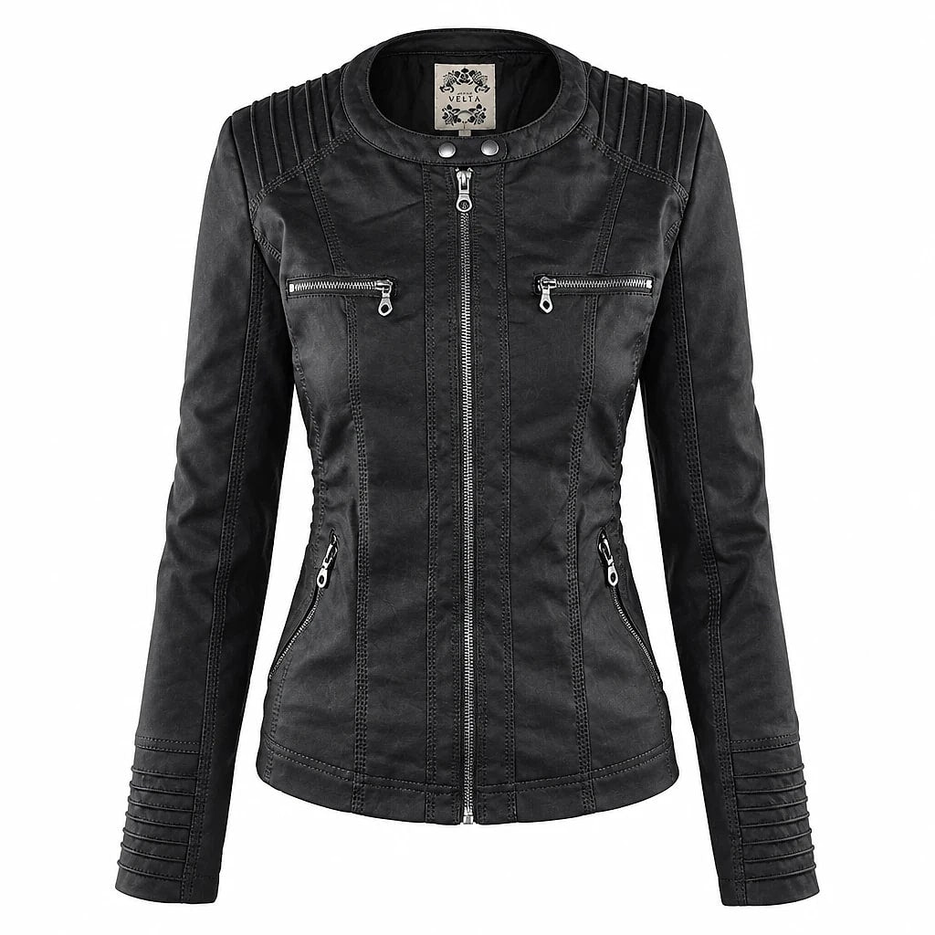 Velta – Chaqueta de Cuero Mujer