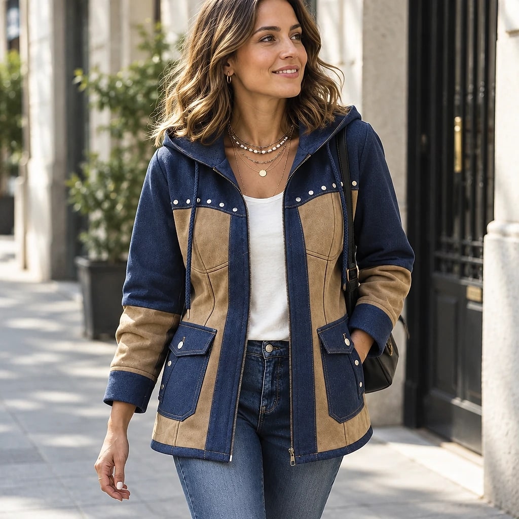 Velura – Chaqueta Mujer con Capucha