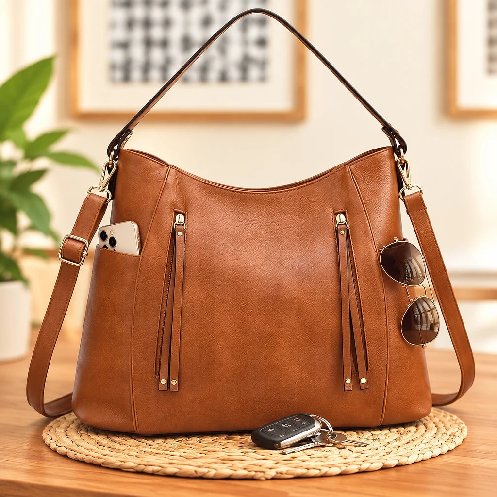 Veluria – Bolso de Piel Mujer