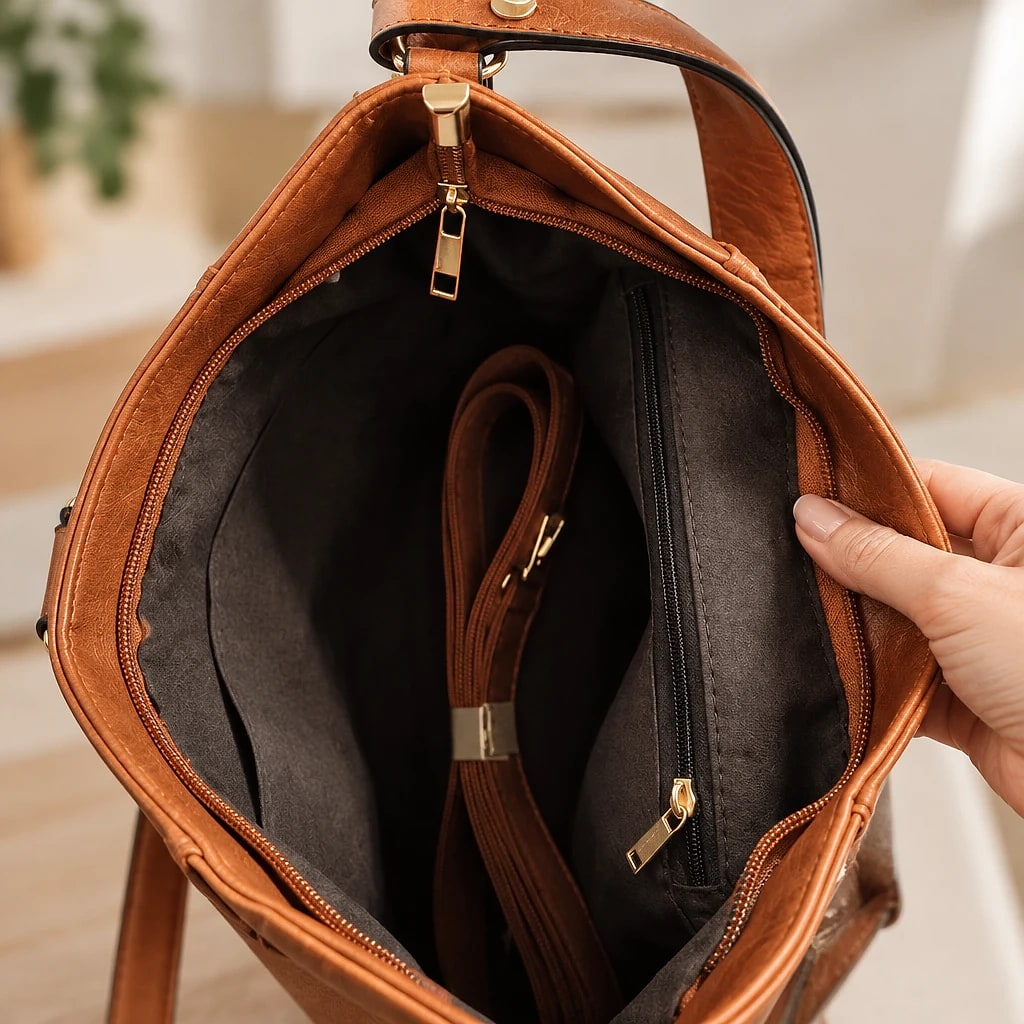 Veluria – Bolso de Piel Mujer