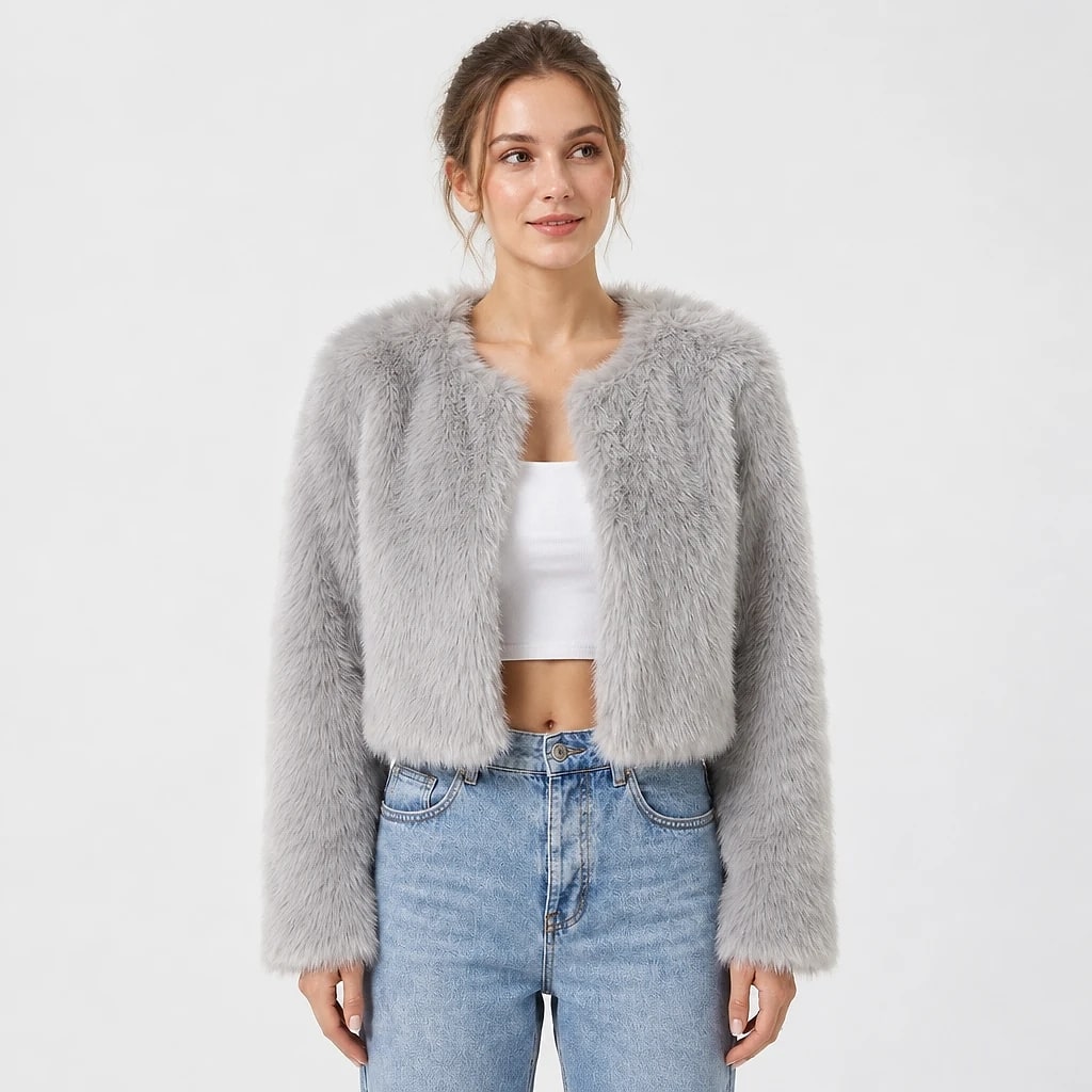 Veluria – Chaqueta de Pelo Sintético
