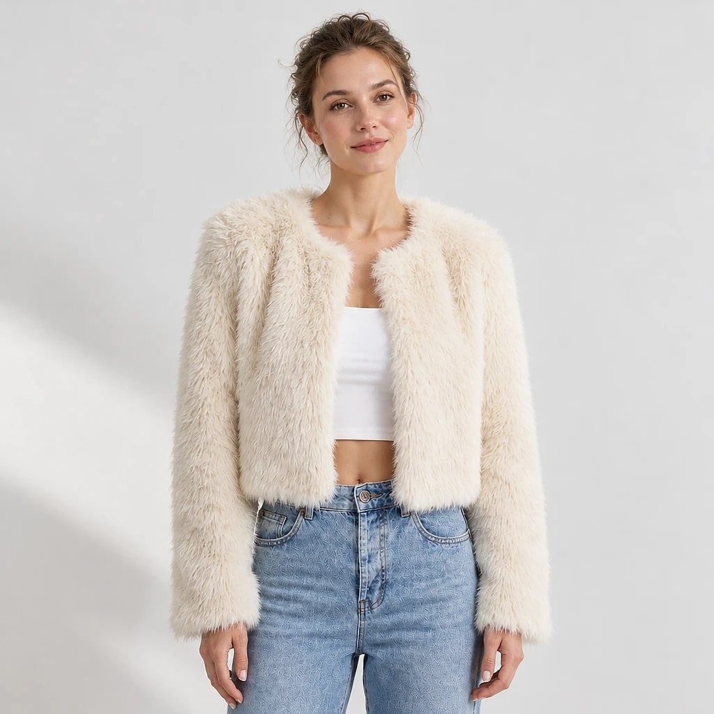 Veluria – Chaqueta de Pelo Sintético