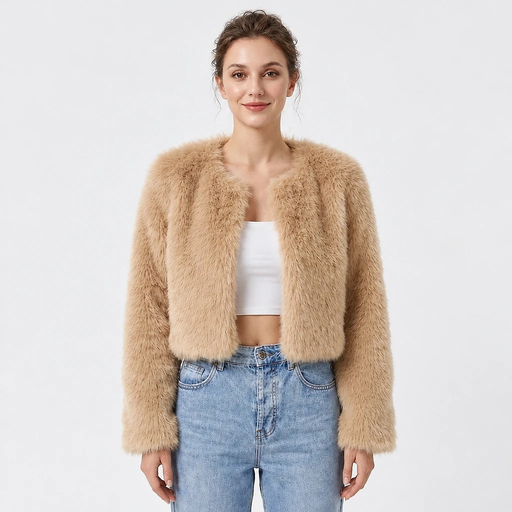 Veluria – Chaqueta de Pelo Sintético