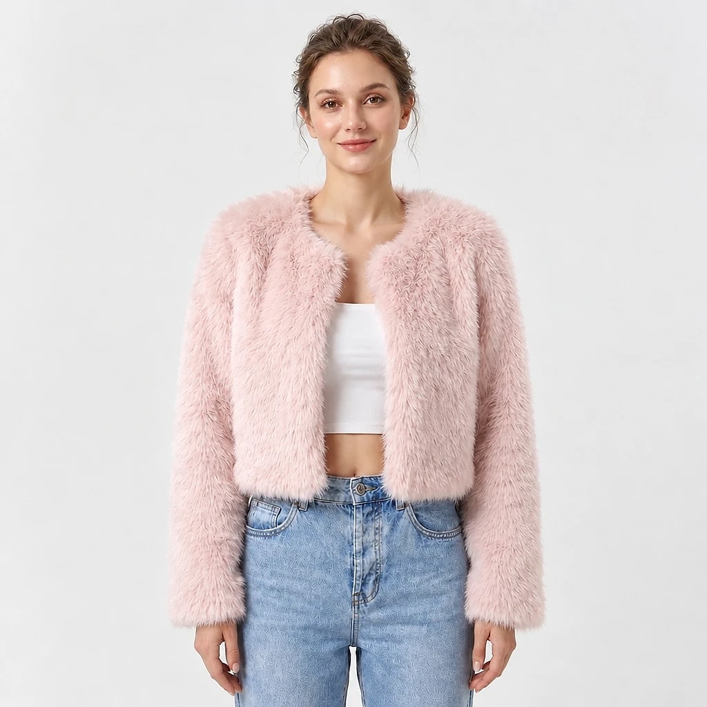 Veluria – Chaqueta de Pelo Sintético