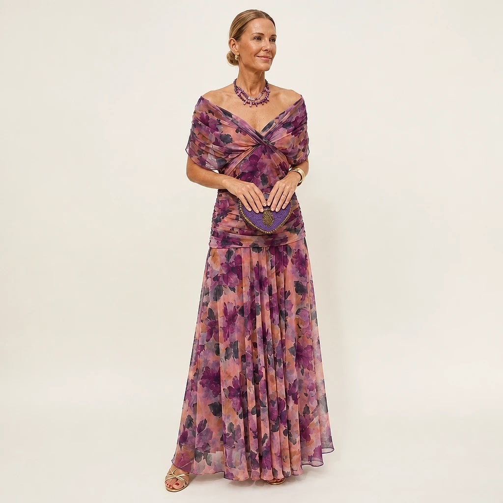 Veluria – Vestido Largo Fluido