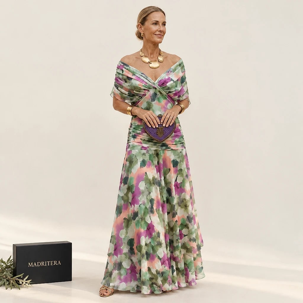Veluria – Vestido Largo Fluido