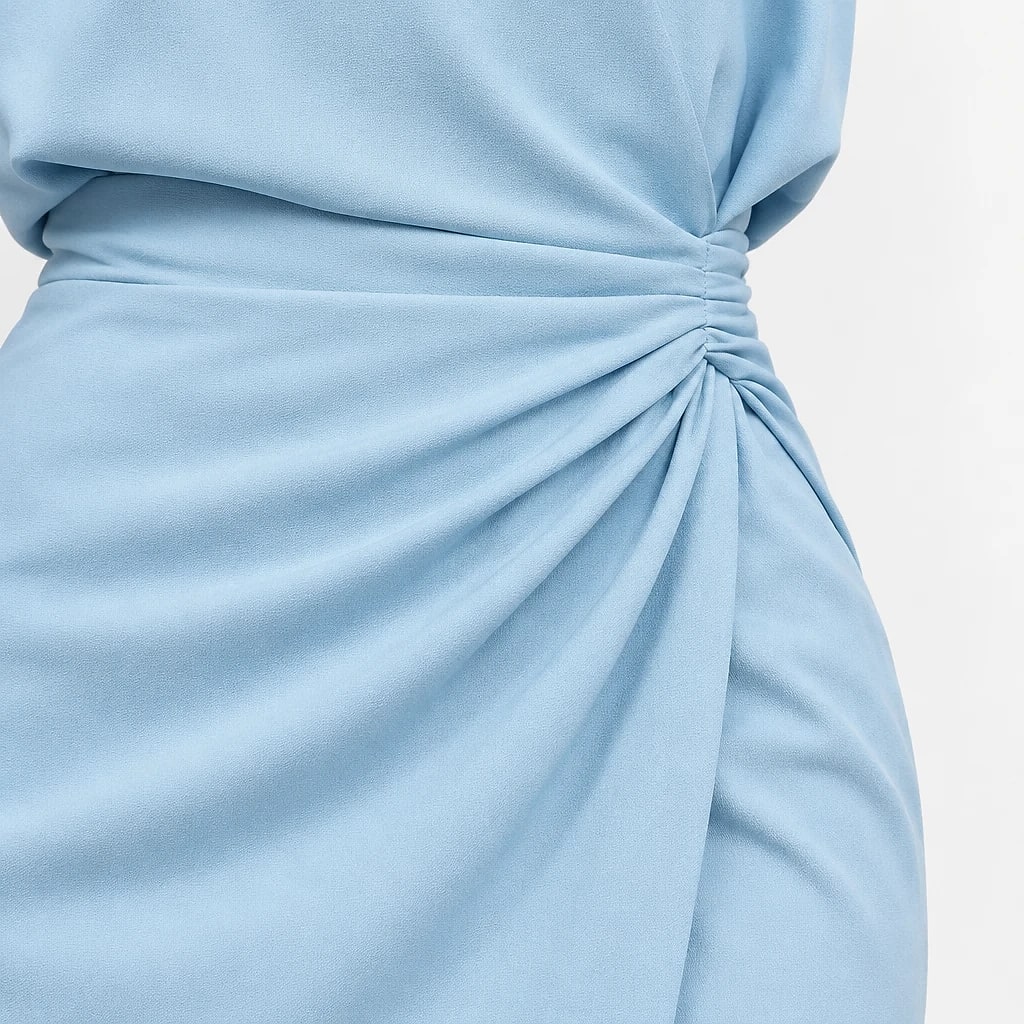 Veluria – Vestido Midi Drapeado
