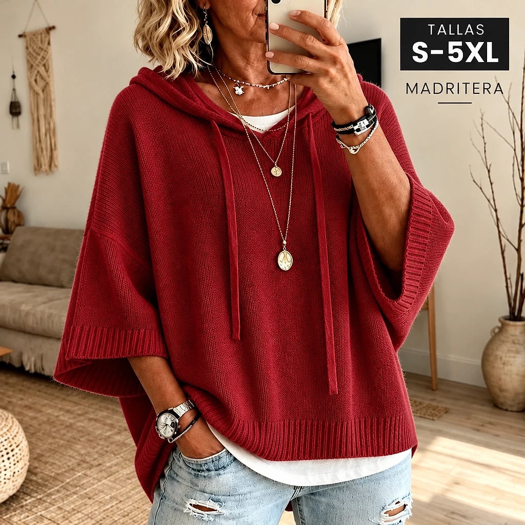 Velvona – Sudadera Oversize con Capucha