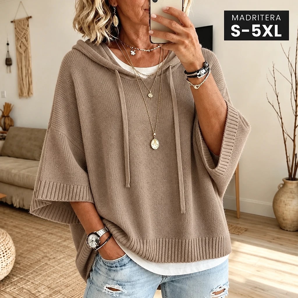 Velvona – Sudadera Oversize con Capucha