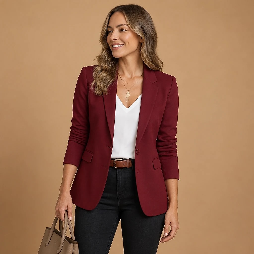 Venelva – Blazer Entallado Mujer