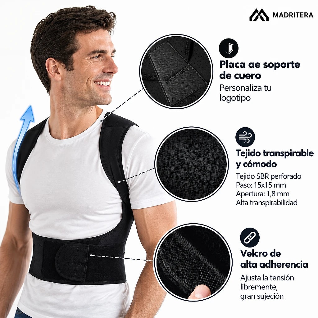 Vercor – Corrector de Postura Ergonómico