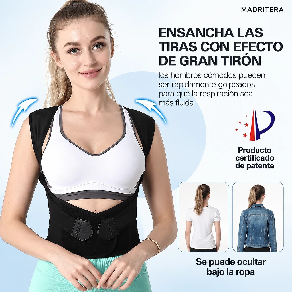 Vercor – Corrector de Postura Ergonómico
