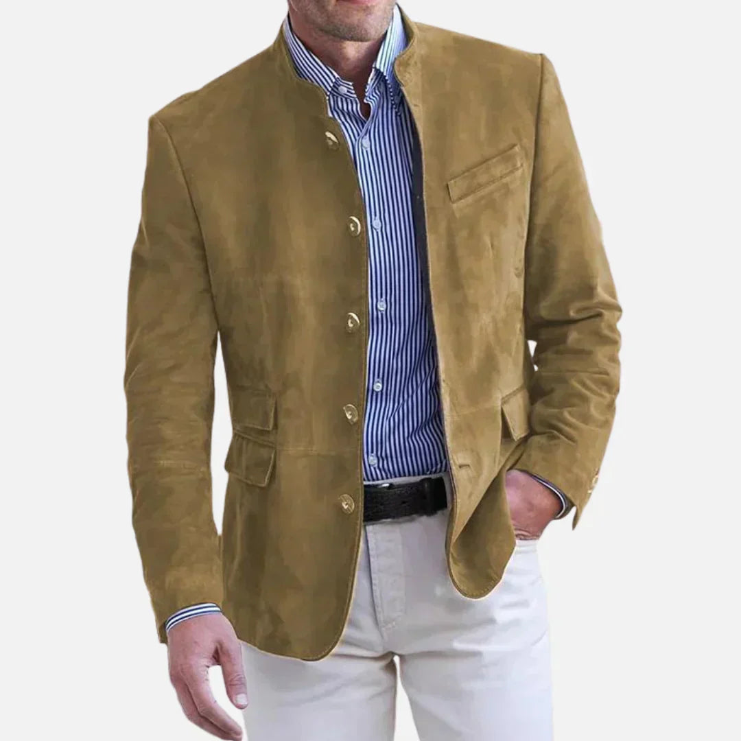 Chaqueta clásica de estilo italiano para hombre - Elegancia refinada