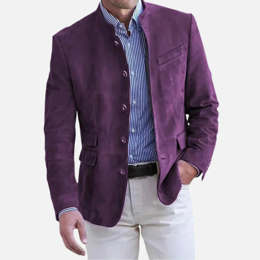 Chaqueta clásica de estilo italiano para hombre - Elegancia refinada