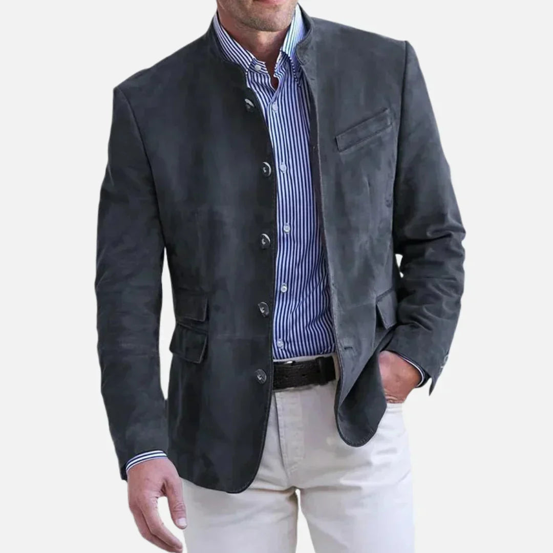 Chaqueta clásica de estilo italiano para hombre - Elegancia refinada