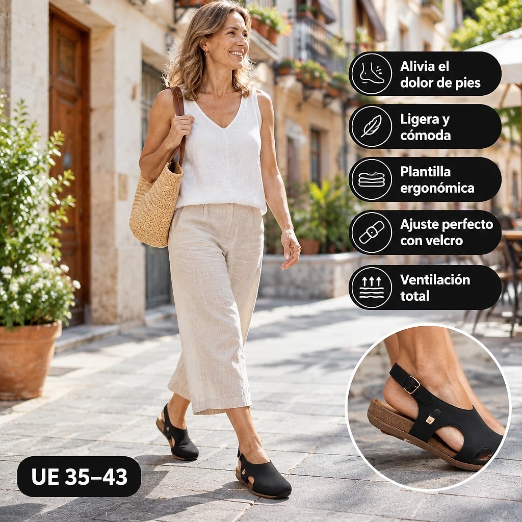 Vioria – Sandalias Ortopédicas Mujer
