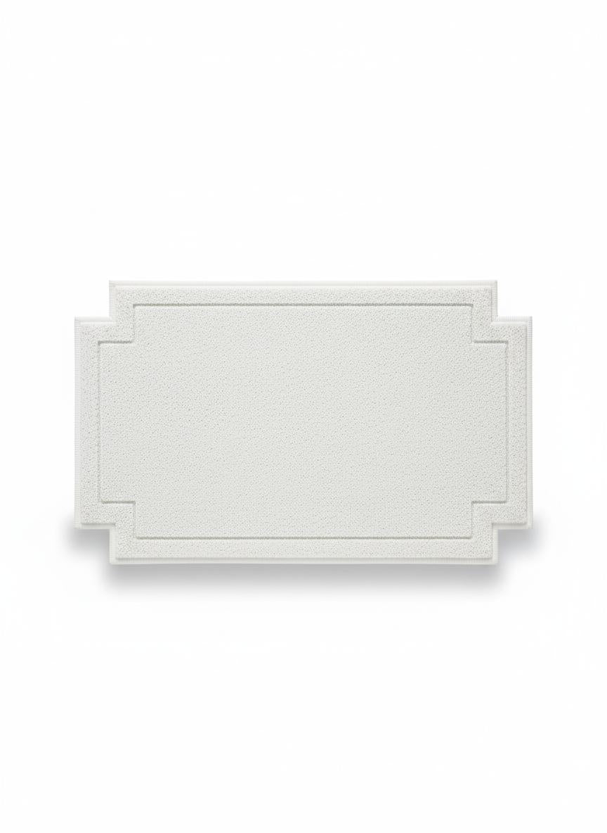 Felpudo Moderno Blanco